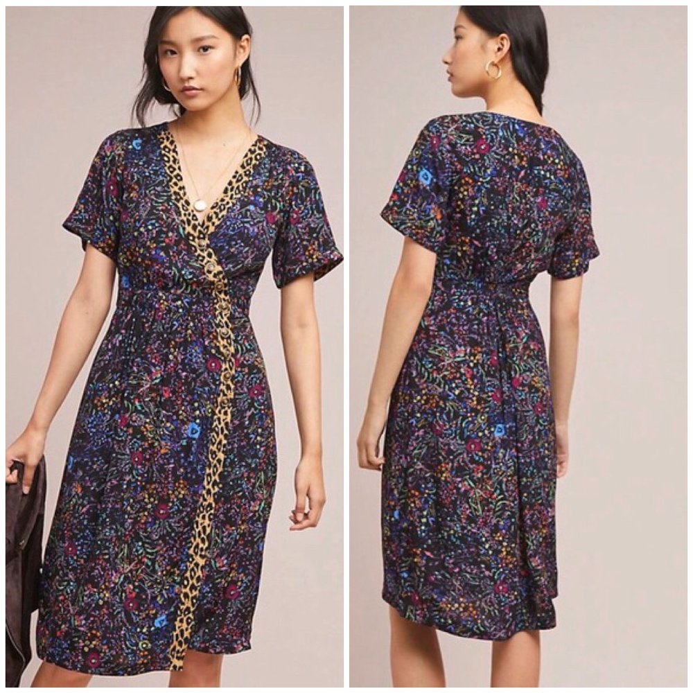 Anthropologie Maeve Morgan Dress